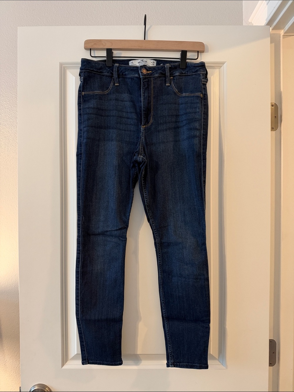 Hollister Dark Indigo Skinny Jeans